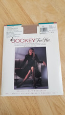 Pantyhose JOCKEY for HER Color Sand Medium Sheerest Ever NIP Hosiery