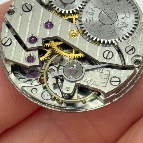23.5mm Running Vintage Symbol Bernex No 3 Manual Wind Watch Movement PARTS - Picture 5 of 18