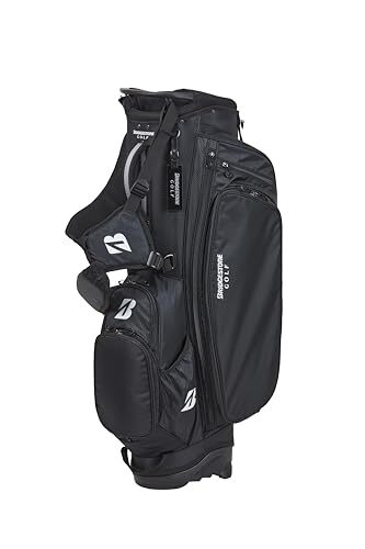 BRIDGESTONE Golf Stand Bag 2.5kg Lightweight CBG423 9.5type 47inc 2024Model Blac - Picture 1 of 8