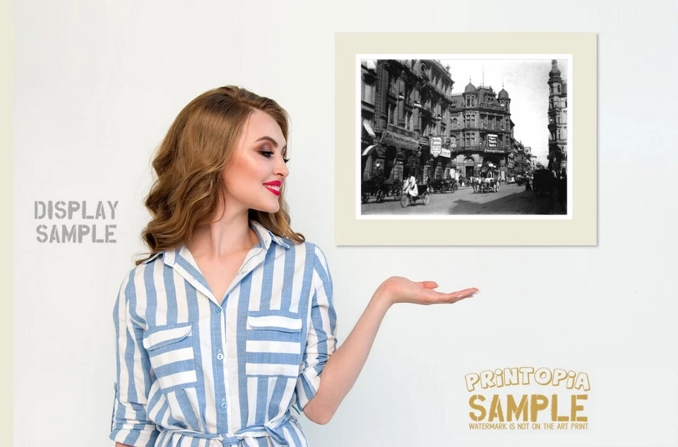 Panopticum, Kaisergalerie, Berlin c1901 * Art Print * Germany City Architecture - Image 2 of 4