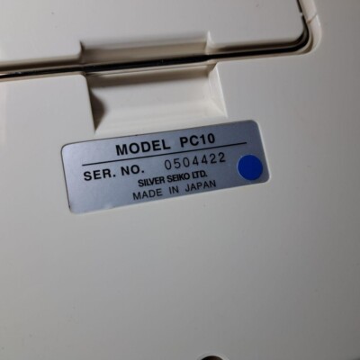 シルバーリード　パターンコントローラー　PC10 SILVER REED PC10 PC10 Pattern Controller for Electronic Machines