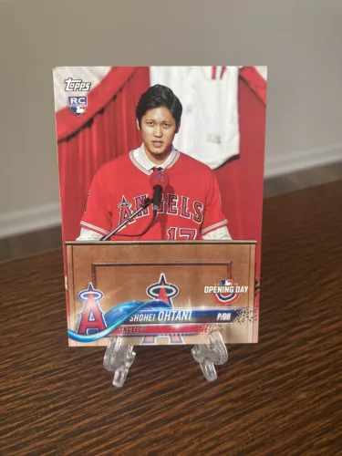 2018 Topps Opening Day Shohei Ohtani Rookie RC #200 Angels Dodgers GOAT MVP