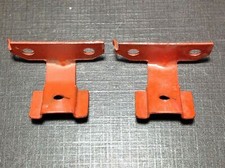 2 Pcs 1962 Chevy Impala Bel Air Biscayne Headlight Bezel Door Lower Clips Nors 2 Pcs 1962 Chevy Impala Bel Air Biscayne Headlight Bezel Door Lower Clips Nors