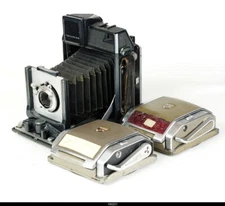 * Camera Linhof Technika 6x9 With Angulon 65mm Two cassettes 