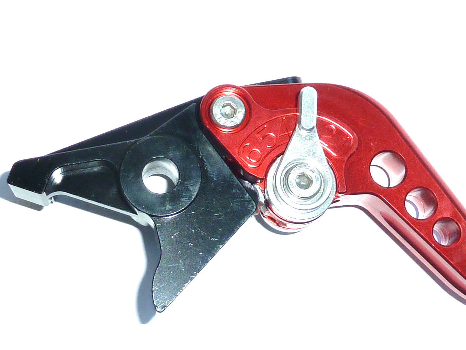 SUZUKI GS500E GS500F GS500 SHORT RED BRAKE CLUTCH LEVERS ROAD RACE