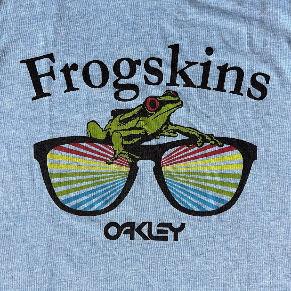 OAKLEY Performance Shirt 'RETRO FROG' in Black