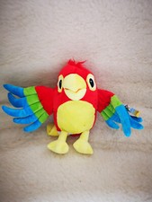 Pl&uuml;sch Handpuppe Bunter Vogel Namens Pelle