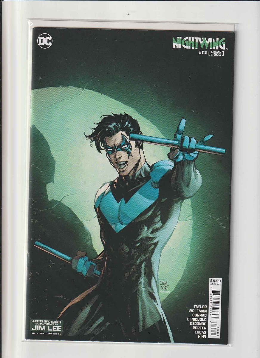 Nightwing #113 (300) Jim Lee Artist Spotlight Cardstock Variant