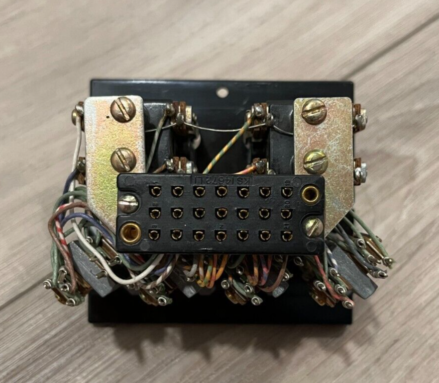 Vintage Telephone Switchboard Button Module Unbranded | eBay
