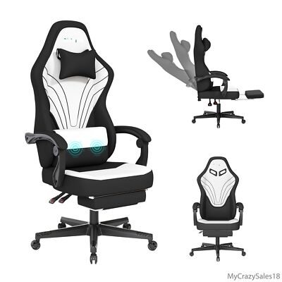 SITMOD Gaming Chair with Footrest and Lumbar Support, Ergono