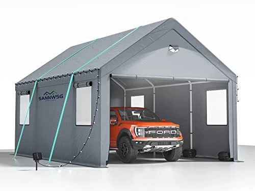 Used top portable garages