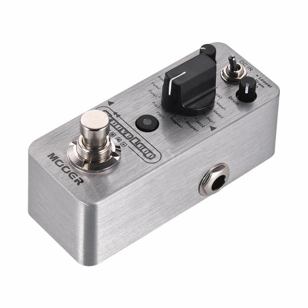 MOOER Groove Loop Drum Machine & Looper Pedal 3 Modes Max