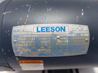 Leeson 102934.00 Motor A4S46DB8B | eBay