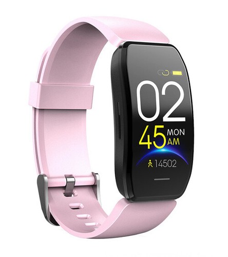 Pink Womens Smart Watch Sport Fitness Tracker Blood Pressure Heart Rate Notifica - Picture 9 of 10