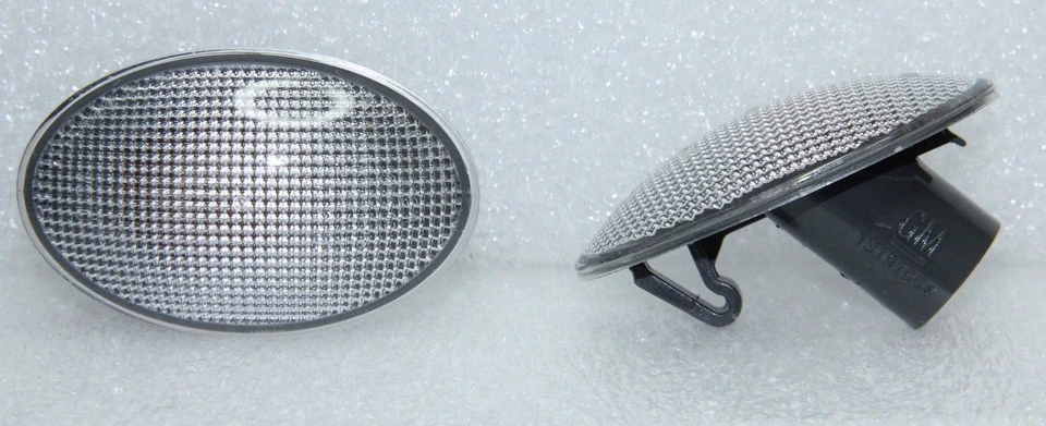 2x GENUINE VAUXHALL OPEL CORSA C MK3 COMBO SIDE INDICATOR REPEATER LENS PAIR  - Image 3 of 4