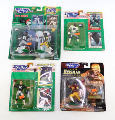 Starting Lineup Lot Double Deion Sanders Her Adderley Miller Kennedy New