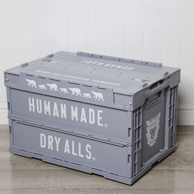 HUMAN MADE Container Outdoors Folding High-Capacity Multi-function Storage  Box