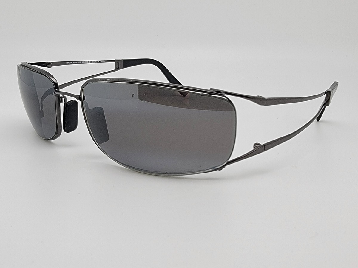 Maui Jim MJ-353-02 Kukuna Gunmetal Frame Polarized Grey Gradient