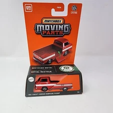 1961 Chevy Corvair Rampside Pickup * RED  * 2025 Matchbox Moving Parts ND22