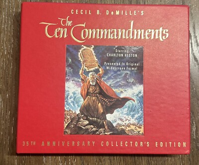 Ten Commandments 1991 35th Anniversary Collector Edition Box Set