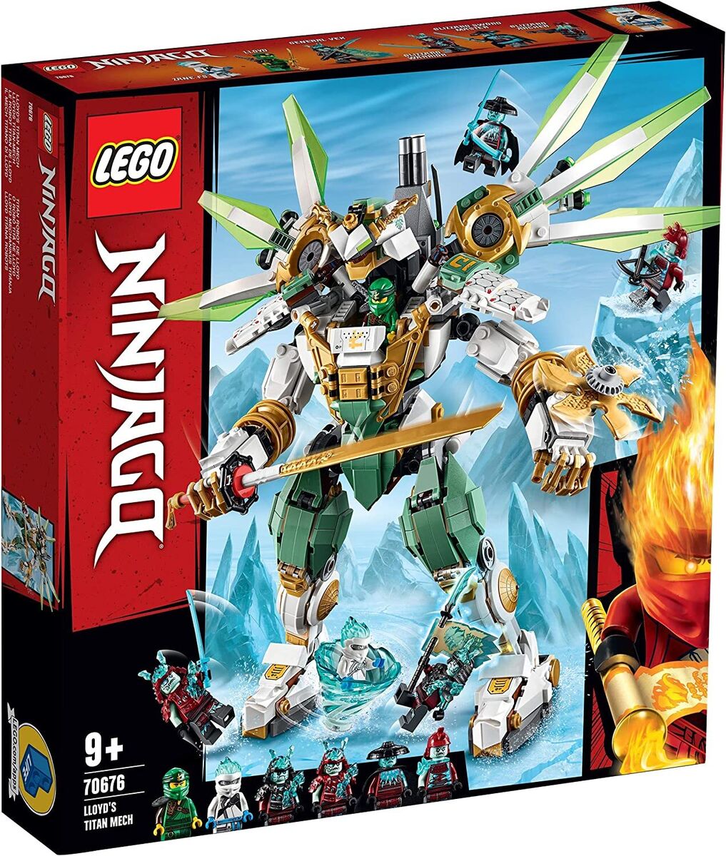 LEGO Ninjago Lloyd's Titan Mech Titan Wing Block toy Figure 70676 Unisex New