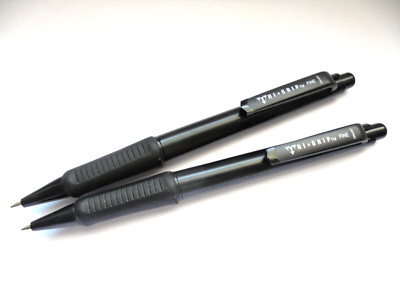 2 Stück Sanford Kugelschreiber (TRI GRIP)  schwarz  (siehe Bild)