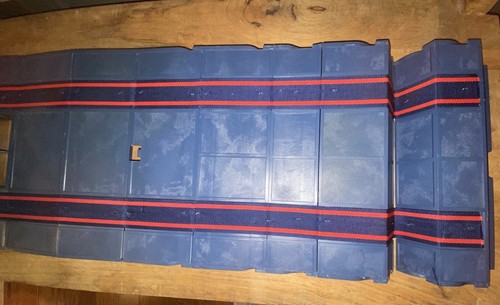 Vintage Unused ROLYKIT Roll Up Storage Tool Tackle Sewing Craft Box Blue S-11 - Picture 18 of 21