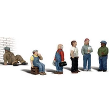 Woodland Scenics A1867 HO Train Figures Engineers