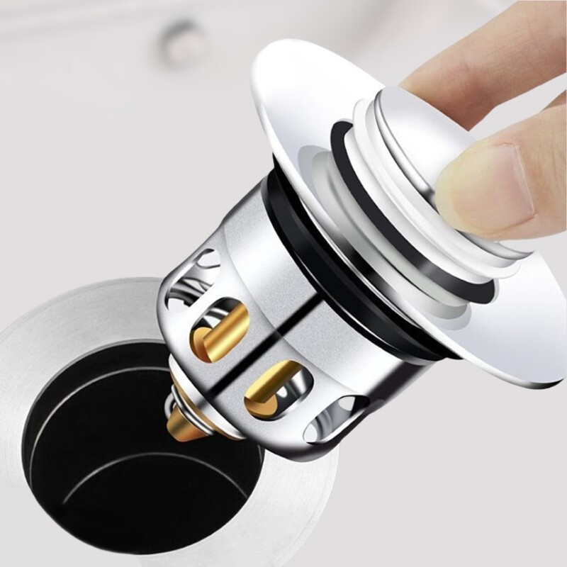 Easy Installation Hair Catcher Bathtubs Stoppers for Shower & Wash