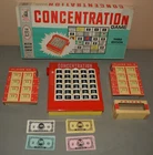 Vintage CONCENTRATION board game - Milton Bradley 1959