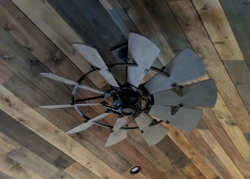 Quorum NEW 44" Windmill INDOOR Ceiling Fan; 94410-86 & 94410-9 - Image 3 of 4