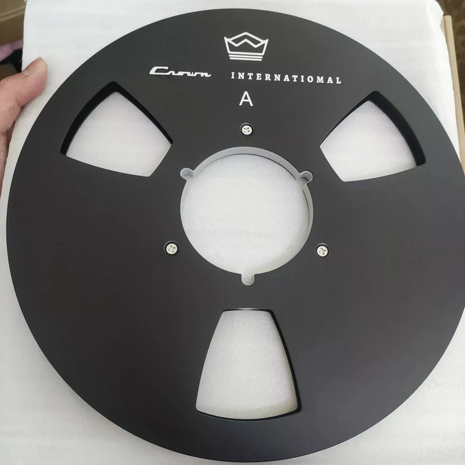 Carrete de cinta internacional corona aluminio alta calidad 10,5 '' personalizado un par Foto 2 de 4