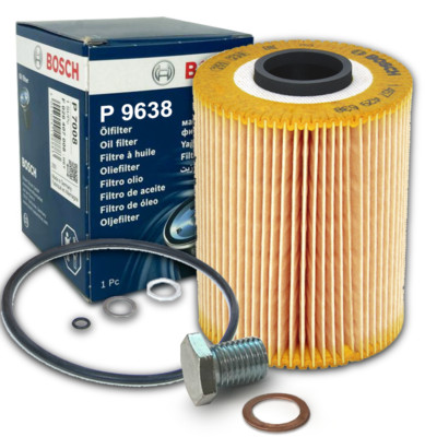 BOSCH ÖLFILTER + ÖLABLASSSCHRAUBE BMW 3ER E36 5ER E34 1 457 429 638