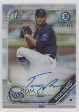 2019 Bowman Chrome Prospect Refractor 188/499 Tommy Romero #CPA-TR Auto e3n