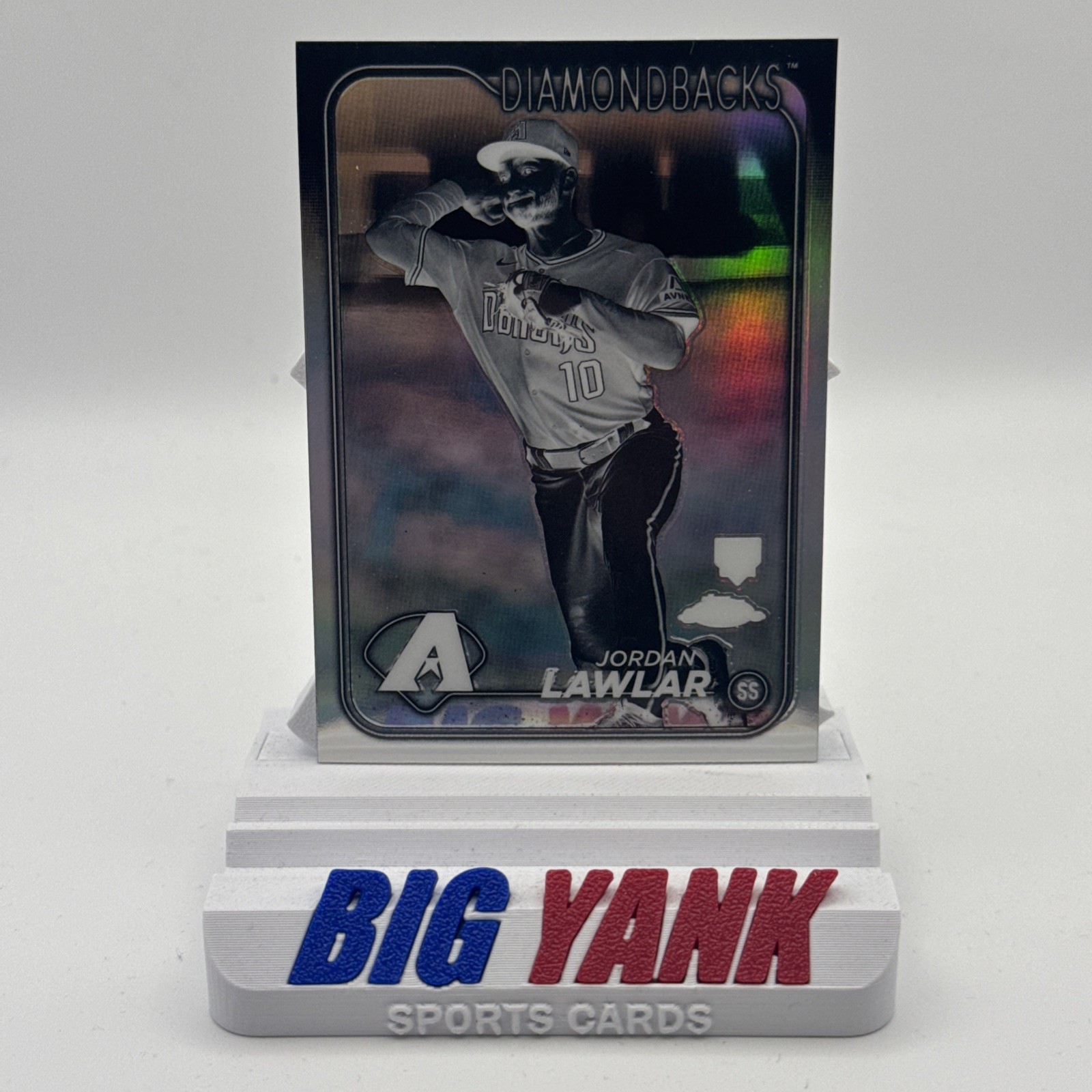2024 Topps Chrome - Jordan Lawlar #229 Negative Refractor (RC)