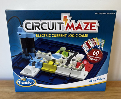 Thinkfun Circuit Labyrinth elektrischer Strom Logik Familie Spaß Spiel MINT Spielzeug NEU