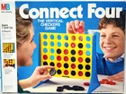 Connect Four 4 - Board Game - Milton Bradley - Vintage 1986 - Complete
