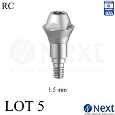 Lot x5 Straight Multi Unit for Straumann BL RC 1.5 mm
