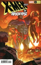 X-MEN OF APOCALYPSE ALPHA #1 CLARKE VARIANT NM WOLVERINE MAGNETO MARVEL COMICS
