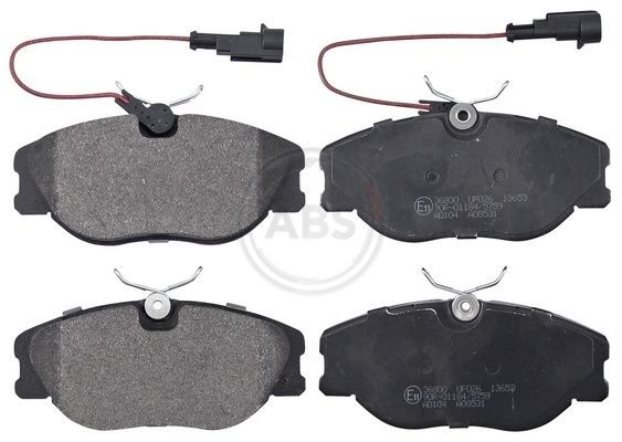 NEU - A.B.S. 36800 Bremsbelagsatz, Scheibenbremse FüR Alfa Romeo Lancia-image
