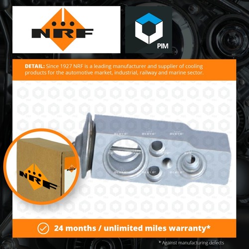 Air Con Expansion Valve fits MERCEDES E320 S210, W210 3.2 3.2D 95 to 03 AC NRF