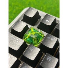 Handmade Artisan Resin Keycap - Custom Mechanical Keyboard Key