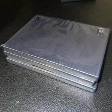 NEW Original Sony PlayStation 2 PS2 Replacement Case With LOGO Black LOT OF 3