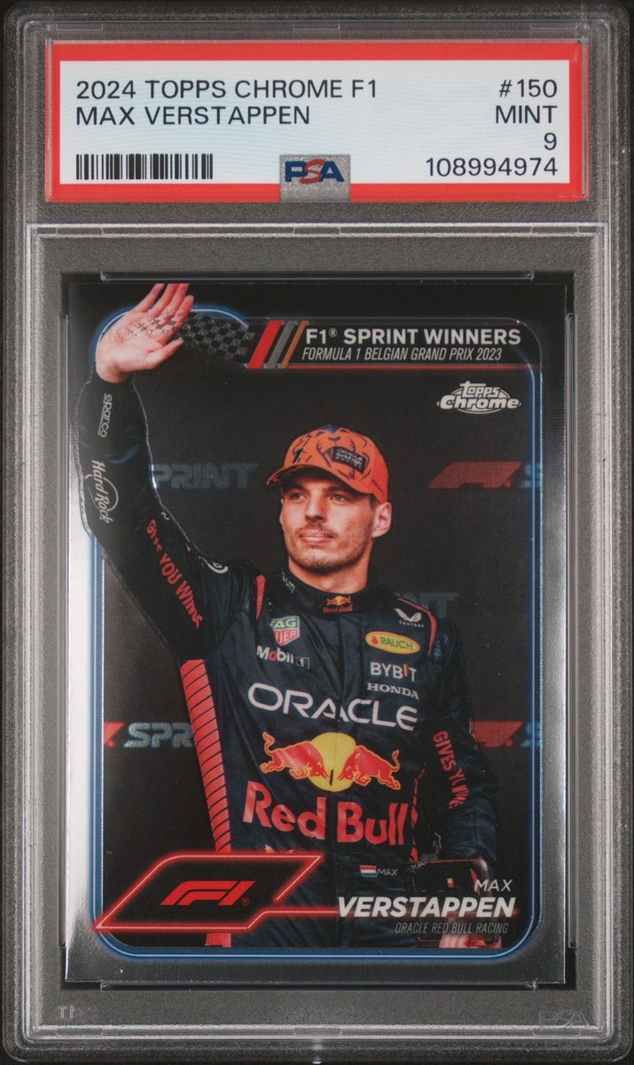 2024 Topps Chrome Formula 1 - Sprint Winners Max Verstappen #150