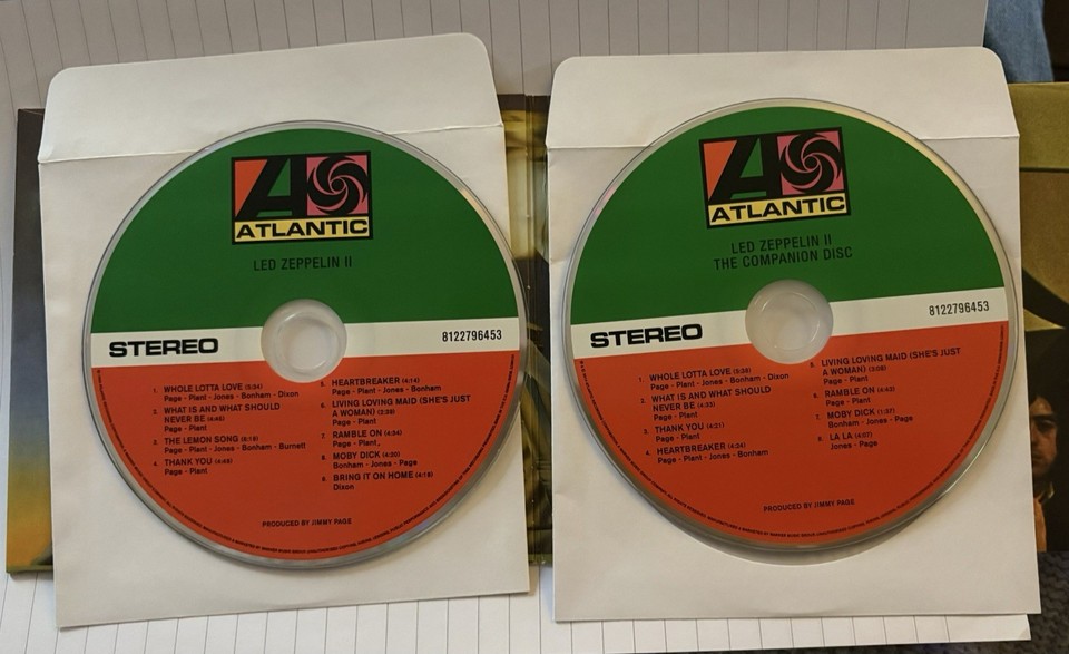 LED Zeppelin II Deluxe Edition X2 CD | eBay UK