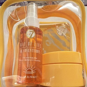 W7 Way of Life Be Adventurous Travel Size Set Mist, Shower Gel, Body Butter