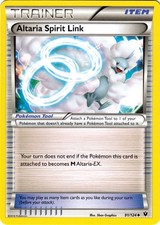 Altaria Spirit Link 91/124 Uncommon Fates Collide Pokemon Moderately Played