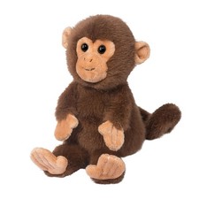 Douglas Skip Monkey Plush Stuffed Animal Toy, 6" Long