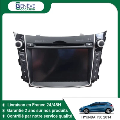 🇫🇷 AUTORADIO HYUNDAI I30 ➤96560A6000 ♻️ - Photo 1/3