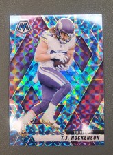 Panini 2025 Mosaic Prizm T.J. Hockenson #117 Minnesota Vikings NFL Card